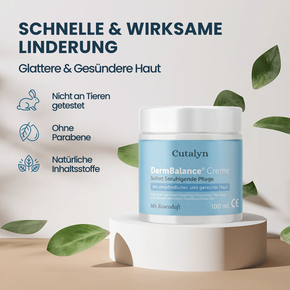 DermBalance® Creme ⎜ Für eine weiche und beruhigte Kopfhaut und Haut