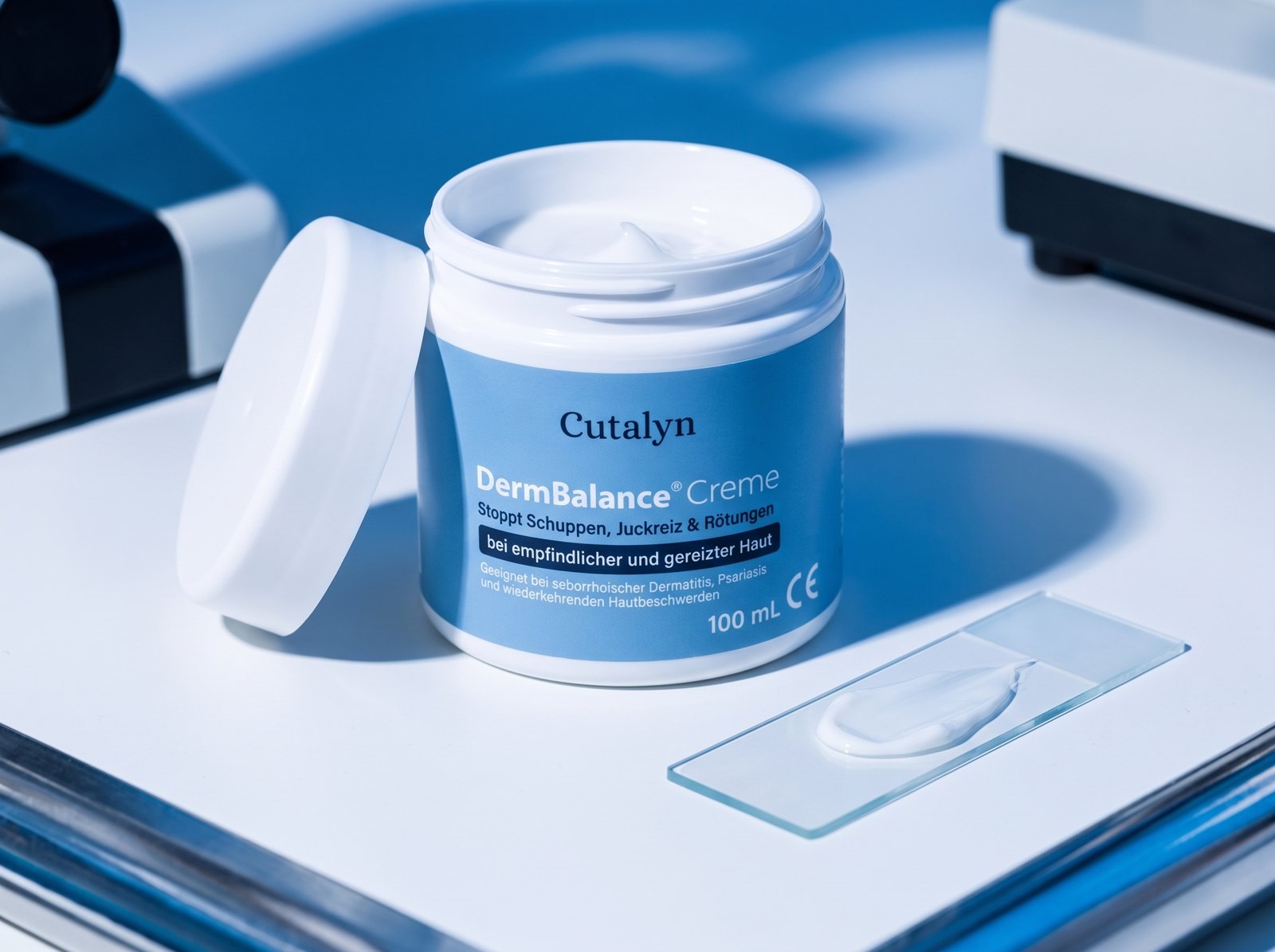 DermBalance® Creme von Cutalyn mit Texturprobe